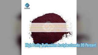 High Purity Ruthenium Acetylacetonate 99 Percent CAS 14284 93 6